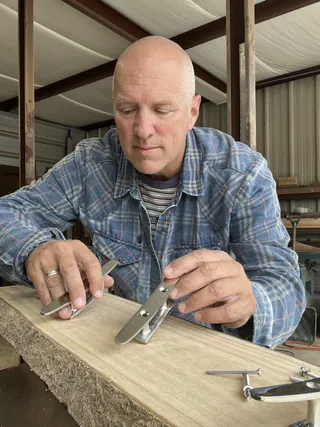 Jerry Meister at work